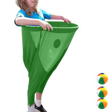 Granny Pants Yard Game Set Breathable Oversized Pants and 2