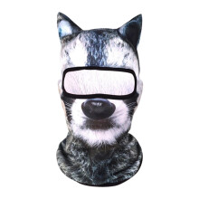 Sunscreen Face Mask with 3D Animal Ears Outdoor Use