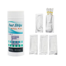 Chlorine Dip Test Strips 6-in-1 100 PCS