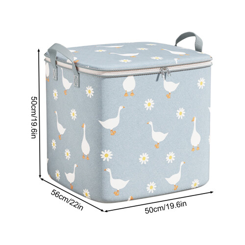 Moving Bedroom Storage Bag Blue Medium Breathable