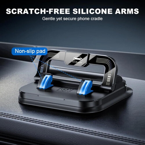 Phone Holder Rotating Folding Universal Car Desktop Stand 2