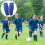 Soccer Shin Guards with Honeycomb Pads Lightweight Blue 7