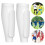 Soccer Shin Guards with Honeycomb Pads Lightweight White L 3