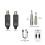 Microphone Wireless System Micphone Wireless Transmitter UHF Transmitter & Receiver for Dynamic/Condenser Microphon 4