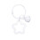 Acrylic Five-Pointed Star Keychain with Earphone Set 7