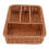 Cutlery Storage Basket Woven Mesh Chocolate 4