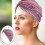 Women's Cotton Chemo Cap Print Head Cover Red 6