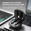 Wireless Earbuds with LED Case Black 8