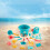 Beach Builder Toy Set with Shovel and Bucket - 2 pcs 5