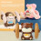 Dancing Monkey Toy Voice-Controlled Brown RC Robot with 4