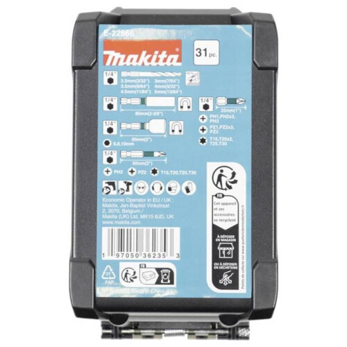 Makita Makita E-22866 E-22866 Set van bitjes 1