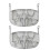 2PCS for  J1 J2 Sweeping Machine Base Station Mop Roller Brush Cleaning Disc Cleaning Disc Accessories 1
