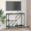 VidaXL vidaXL Console Table Black Oak 88.5 x 30 x 75 cm Engineered Wood 4