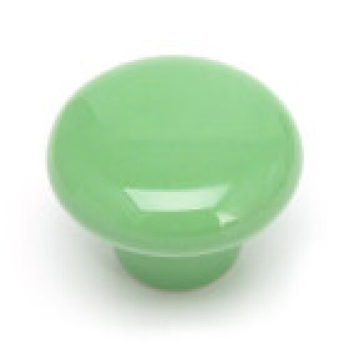 (green,S)Candy Color Round Furniture Knobs Ceramic Drawer Knob Cabinet Pulls Cabinet Closet Cupboard Pull