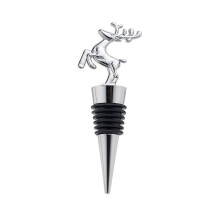 (Silver Small Deer)Chiusura Vino Cervo Con Lega di Alluminio Sicuro Alimentare Per Casa Bar Celebrazione E