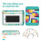 3 in 1 Multifunctional Drawing Board Russian Square Set for Kids Erasable Graffiti Board for Learning & Creativity 7
