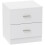 Bedside Table with 2 Drawers, Modern Nightstand 8