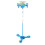 Kids' Blue Karaoke Machine with 2 Mics LED Lights Bluetooth 1