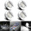 Autoxbert LED Stern Light 12V White Round 3 Inch 4 Pack 1