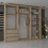 MN Furniture (Oak,  250cm) Modern Triple Mirrored Sliding Wardrobes 2