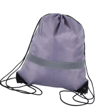 Portable Fitness Handbag Lightweight Reflective Drawstring