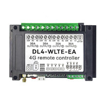 Wireless Intelligent 4G LTE Controller 30A Relay Output 4 Channel SMS GSM APP Remote Control for Gate Door Opener