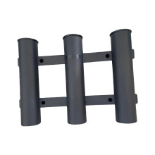 Plastic Fishing Rod Bracket for Boats 3-Rod Tube