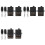 6x AC 220V 30A 433MHz 1CH Wireless Remote Control Switch RF Relay Receiver + on/Off Transmitter 1