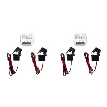2X Tuya ZigBee Smart Energy Switch Power Voltage Current Meter APP Real-Time Power Statistics Consumption Querying 2CT