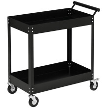 Werkstattwagen mit Rollen, 2 Ablagen, 150 kg Tragkraft