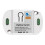 ZigBee 3.0 Smart Switch 10A 265V DIN Rail Module, Wireless Remote Control Voice App Automation, Smart Home Relay Module 1