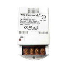 WiFi Smart Switch 30A Relay Module Smart Switch Controllers Home Automation On-Off Timing Speech