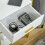 Modern Bedside Table - White 4