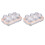 2X Portable Camping Shockproof and Leakproof 6 Eggs Carrier Container Case Eggs Carrier Holder Egg Storage Box Case 1