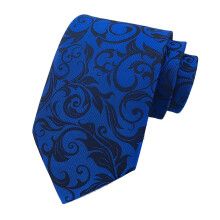 Men's Floral Wide Necktie for Wedding and Business