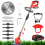 Cordless Electric Weed Wacker and Edger 1500mAh 3-Blade 1