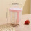 Leachable Fruit Cup with Fork Portable Picnic Box 1.2L 3