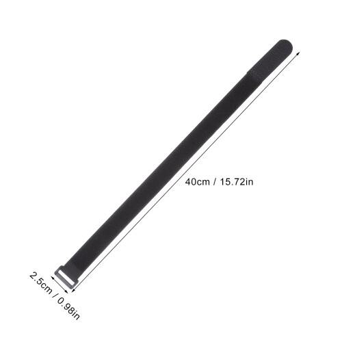 Yoga Mat Carry Strap Black Nylon 12 Pieces 1