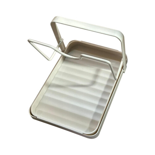 Kitchen Pot Cover Rack Countertop Organizer with Spatula
