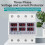 TOMZN Din Rail 3P+N over Under Voltage Current Limit Protection Relay Protector SYN ASYNC Synchronous Asynchronous 5