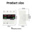 Over Under Voltage Protector ATS Automatic Transfer Switch Phase Selector Uninterrupted Power over Current Limiter 63A 5