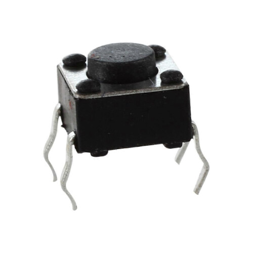 100 Pcs 6x6x4.5mm Panel PCB Momentary Tactile Tact Push Button Switch 4 Pin DIP 1