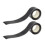 Silicone Grip Tape for Paddles 2 pcs Black 2