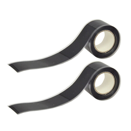 Silicone Grip Tape for Paddles 2 pcs Black 1