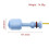5pcs PP Plastic Small Float Liquid Level Switch - Water Level Switch / Liquid Level Sensor,Hydraulic Liquid Level Sensor 2