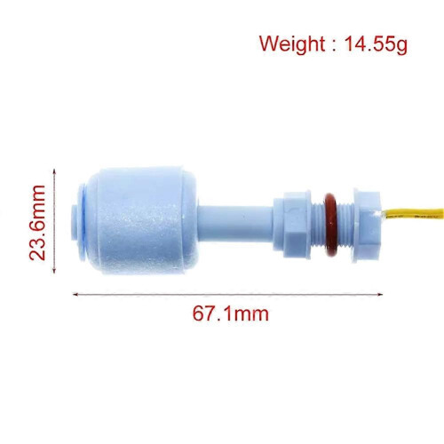 5pcs PP Plastic Small Float Liquid Level Switch - Water Level Switch / Liquid Level Sensor,Hydraulic Liquid Level Sensor 1
