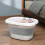 XiYing Foldable Plastic Laundry Basket with Handle 4