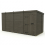 15x6 Pent Composite Shed Tanalised (Single Door, No Windows) 2