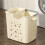 Plastic Laundry Basket Portable for Bathroom Dorm Home 2