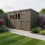 15x6 Pent Composite Shed Tanalised (Single Door, With Windows) 1